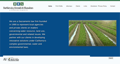 Desktop Screenshot of bkslawfirm.com